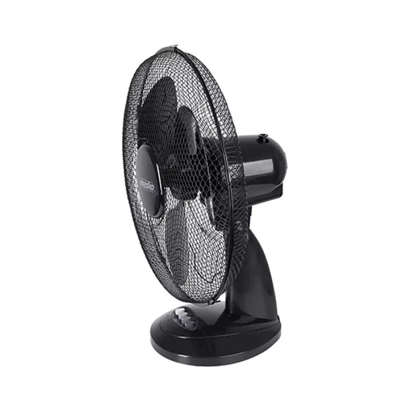 Mesko | Wentylator | MS 7308 | Wentylator stołowy | Czarny | Średnica 23 cm | Liczba prędkości 2 | Oscylacja | 30 W | Nie
