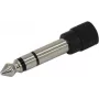 Audio adapter Omnitronic 6.35mm męski na 3.5mm żeński stereo 3022631Z