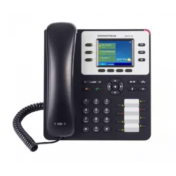 Grandstream Networks GXP-2130 Telefon IP Czarny 3 linie TFT