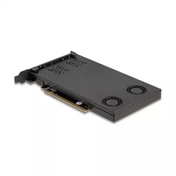 Delock ramka karty PCI Express x16 na 2 dyski SSD M.2 NVMe z bifurkacją 47042