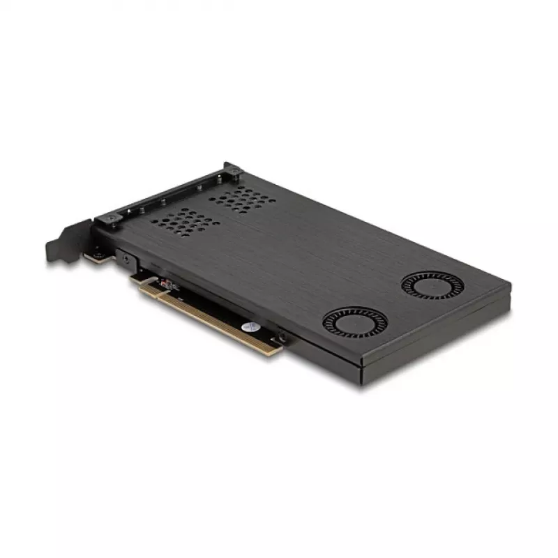 Delock ramka karty PCI Express x16 na 2 dyski SSD M.2 NVMe z bifurkacją 47042