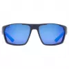 Wielosportowe okulary UVEX sportstyle 233 P — pełna oprawa, unisex, granatowe, 28 g