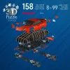 Puzzle 3D Ravensburger Lamborghini Huracan EVO — 158 elementów, konstrukcja modelu w skali