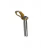 aero ice screw 13cm-żółty niebieski ICE