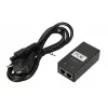 Zasilacz Extralink POE-48-24W-G, 48V, 0,5A, 24W, Gigabit, kabel w zestawie 802.3af/at