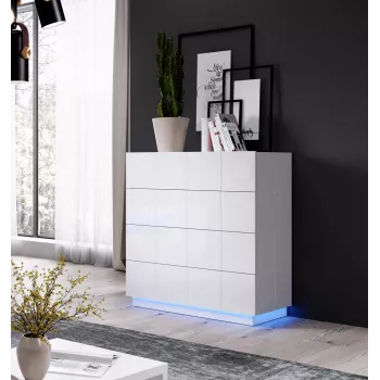 Cama Lighting REJA komoda 4S niebieska