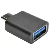 Eaton Tripp Lite Series USB 3.1 Gen 1.5 Adapter USB-C na USB Type A M/F 5 Gbps Tablet Smartfon - Adapter USB - USB Type A (żeński) na 24-pin USB-C (męski) - USB 3.1 - Czarny (U428-000-F)