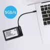 Adapter SATA QOLTEC 52269 do napędu 2,5 cala na USB-C, obsługa do 2 TB