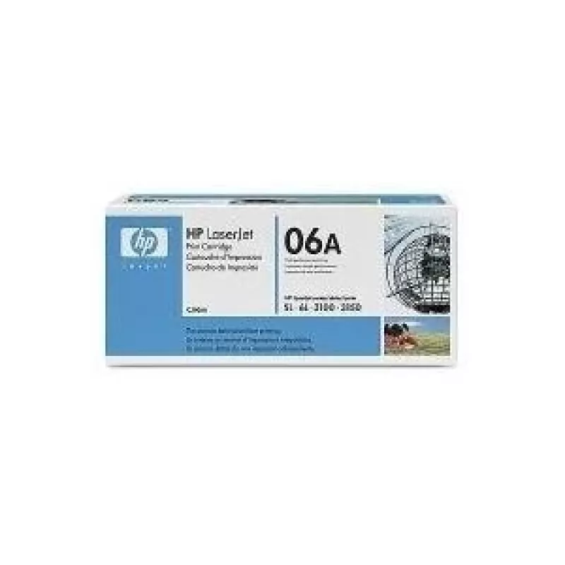 HP 06A - C3906A - Toner czarny - do LaserJet 3100, 3100se, 3100xi, 3150, 3150se, 3150xi, 5L, 5L-fs, 6L, 6Lse, 6Lxi