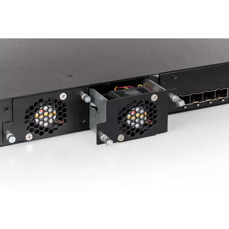 LANCOM XS-6128QF - Switch - L3 - zarządzany - 16 x 10 Gigabit SFP+ + 4 x combo 10 Gigabit SFP+/RJ-45 + 4 x Combo 25 Gigabit SFP28 (Uplink) + 2 x Combo 40 Gigabit QSFP+ (Uplink) - Luft