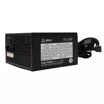 Zasilacz SBOX PSU-300 ATX 300W, model PSU-300/R