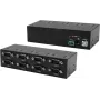 Adapter szeregowy na USB, Exsys EX-13078 — USB 2.0 do 8× portów RS-232, chipset FTDI, obudowa metalowa