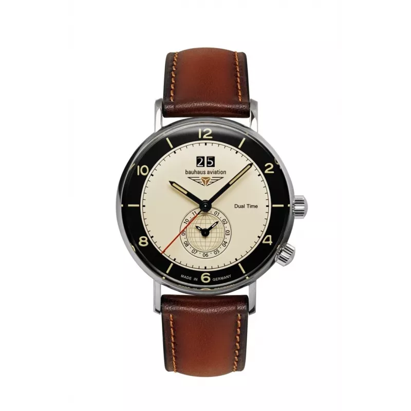 Zegarek bauhaus Aviation Vintage Pilot 41 mm