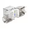 Moduł Keystone RJ45 gniazdo Cat.6A beznarzędziowe 90° DELOCK 90800