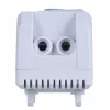 Termostat Alantec KTS, sterowanie obrotowe, IP20, obudowa z tworzywa sztucznego, szary, -45–70°C, 60×33×43 mm