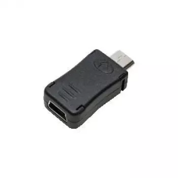 Logilink - Adapter USB - 5-pin Micro-USB Typ B (M) - Mini-USB, Typ A (W) (USB/USB 2.0) - Czarny (AU0010)