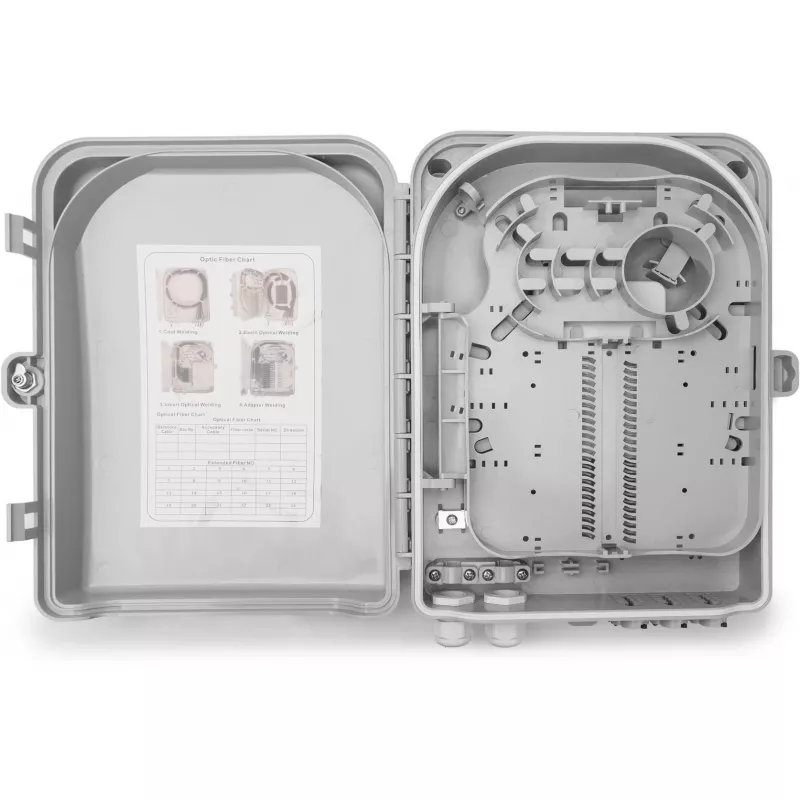 Zewnętrzna skrzynka rozdzielcza Digitus DN-968911 na 24 złącza LC/SC