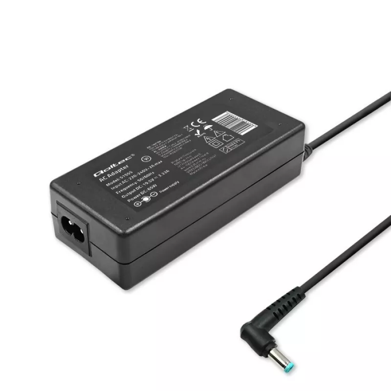 Zasilacz Qoltec 51555 Wewnętrzny 65 W Czarny