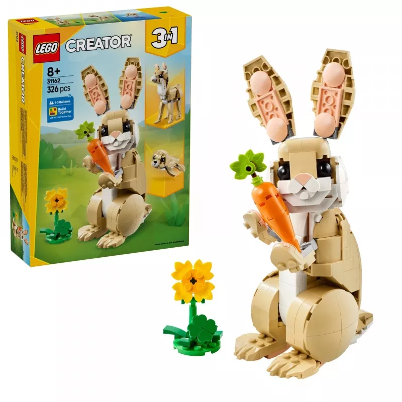LEGO CREATOR 3 W 1 31162 Słodki Króliczek