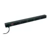 APC RACK PDU BASIC ZERO U 10A 230V listwa zasilająca (PDU) 15 gniazd AC 0U Czarna