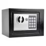 Sejf Extralink Safe ExtraLink Home S-406 czarny z zamkiem na klucz, kompaktowy model domowy