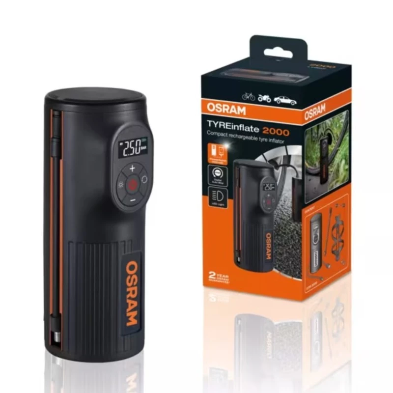 Pompka do opon OSRAM TYRE INFLATE 2000