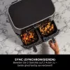 Frytownica Ninja AF200EU Double 7,6 L Wolnostojąca 2400 W Gorące powietrze Czarny
