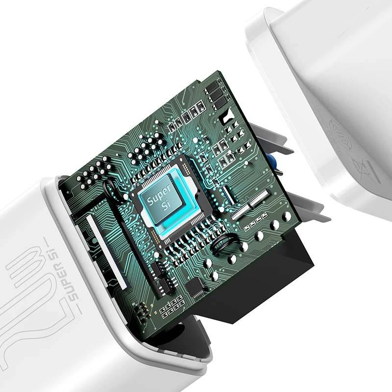 Ładowarka sieciowa Baseus Super Si Smartphone White AC Fast Charging Indoor