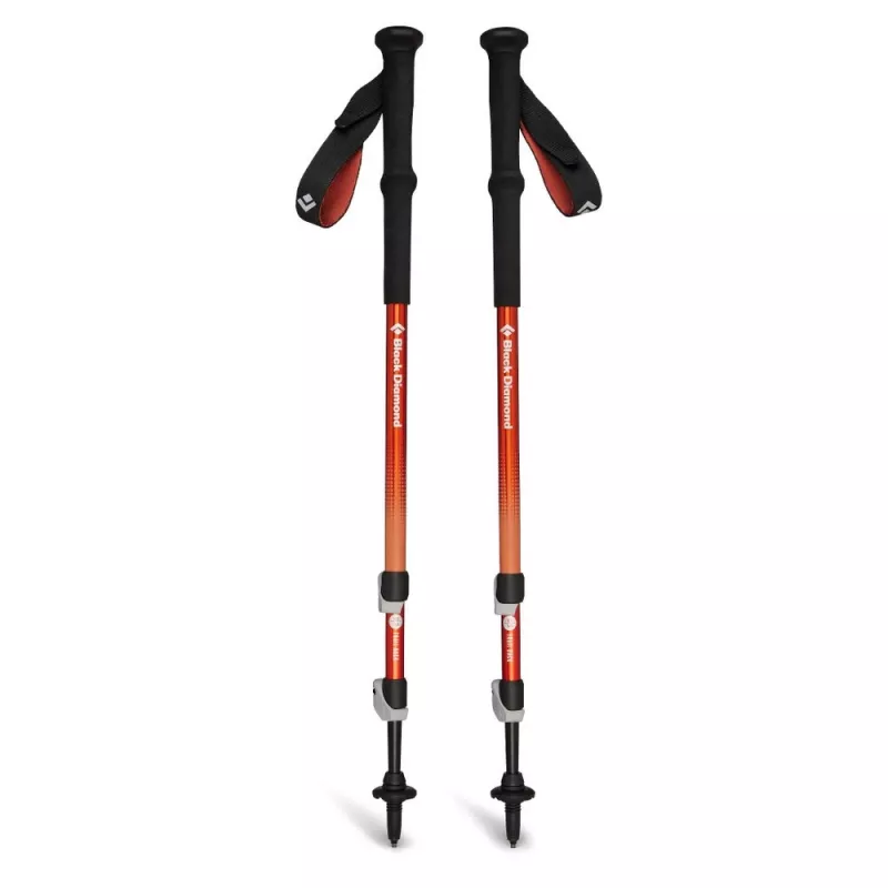 Kijki trekkingowe Czarny Diamond Trail Back burnt sienna