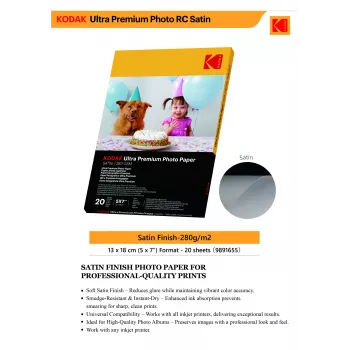 Kodak Ultra Premium papier fotograficzny 280g satynowy 13 x 18 cm 20 arkuszy