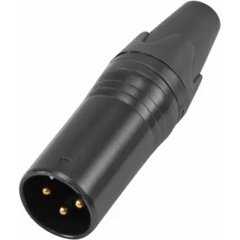 Złącze XLR 3-pin Omnitronic IP rated model 30208435, wtyk/gniazdo audio męskie/żeńskie