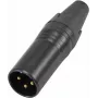 Złącze XLR 3-pin Omnitronic IP rated model 30208435, wtyk/gniazdo audio męskie/żeńskie