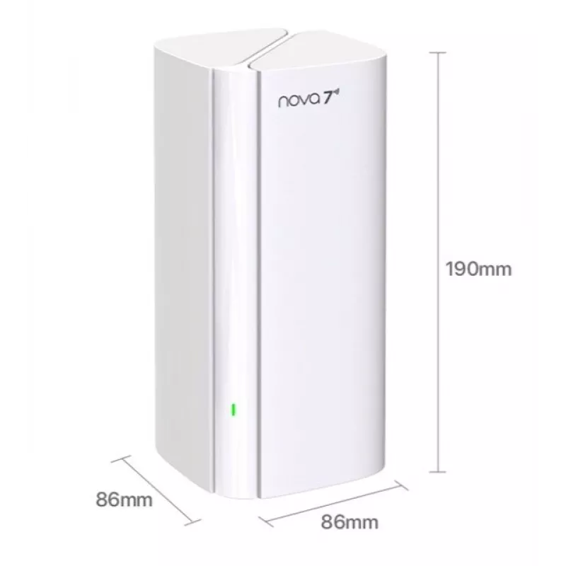 Router bezprzewodowy TENDA EE3 Pro (2 szt.) Dwuzakresowy 802.11ac, 2,4/5 GHz, 2882 Mbps, 3x LAN, 5 zintegrowanych anten