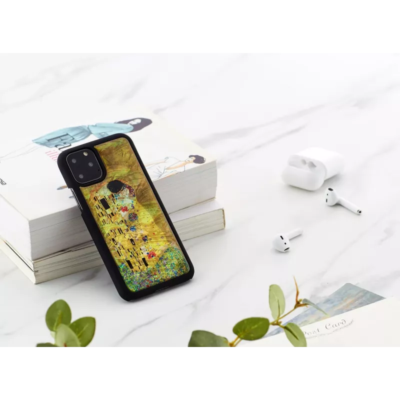Etui na smartfona iKins do iPhone'a 11 Pro — czarne, miękkie etui ochronne