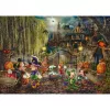 Schmidt Spiele 58033 Thomas Kinkade Studios Disney Dreams Collection Mickey & Minnie Halloween Fun puzzle, 1000 elementów