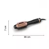 Szczotka na gorące powietrze ROWENTA CF9840F0 — Technologia Warm, 220–240 V, czarno-miedziana, funkcja jonizacji