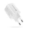 Ładowarka sieciowa everActive SC-450Q 45W 1×USB-C 1×USB-A biała