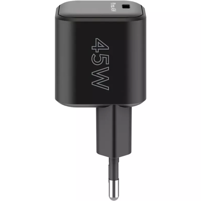 Goobay Charger 65331 Indoor AC Fast Charging Czarny USB Type-C