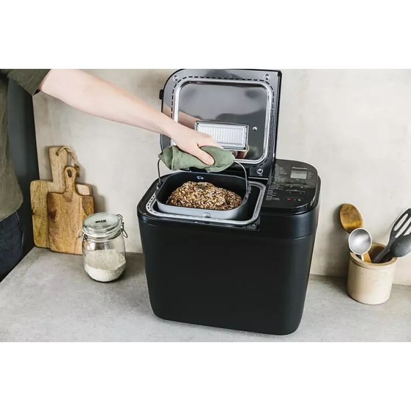 Panasonic | Automat do pieczenia chleba | SD-R2530 | Moc 550 W | Liczba programów 30 | Wyświetlacz Tak | Czarny