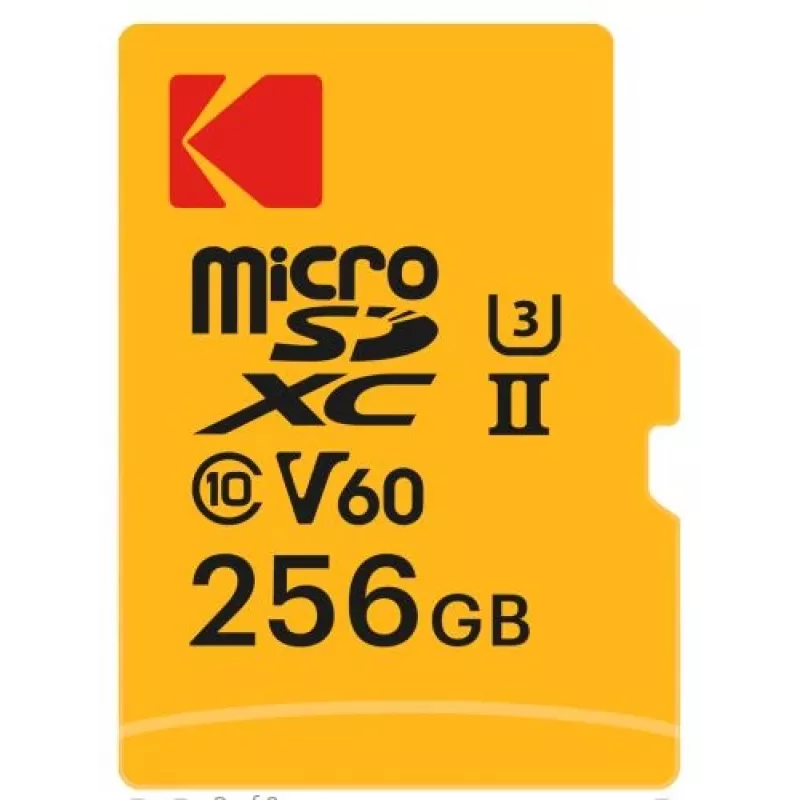 Pamięć flash Kodak 256 GB UHS-II U3 A1 V60 Ultra Pro EKMSDM256GUHS2V1K