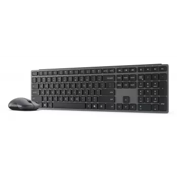 Bezprzewodowy zestaw klawiatury i myszy Lenovo 700 Modern Multi-Device — układ US English, Bluetooth, Luna szary