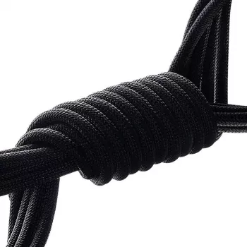 Kabel USB-C do USB-C Baseus Tungsten Gold 100W 1 m, czarny, nylon