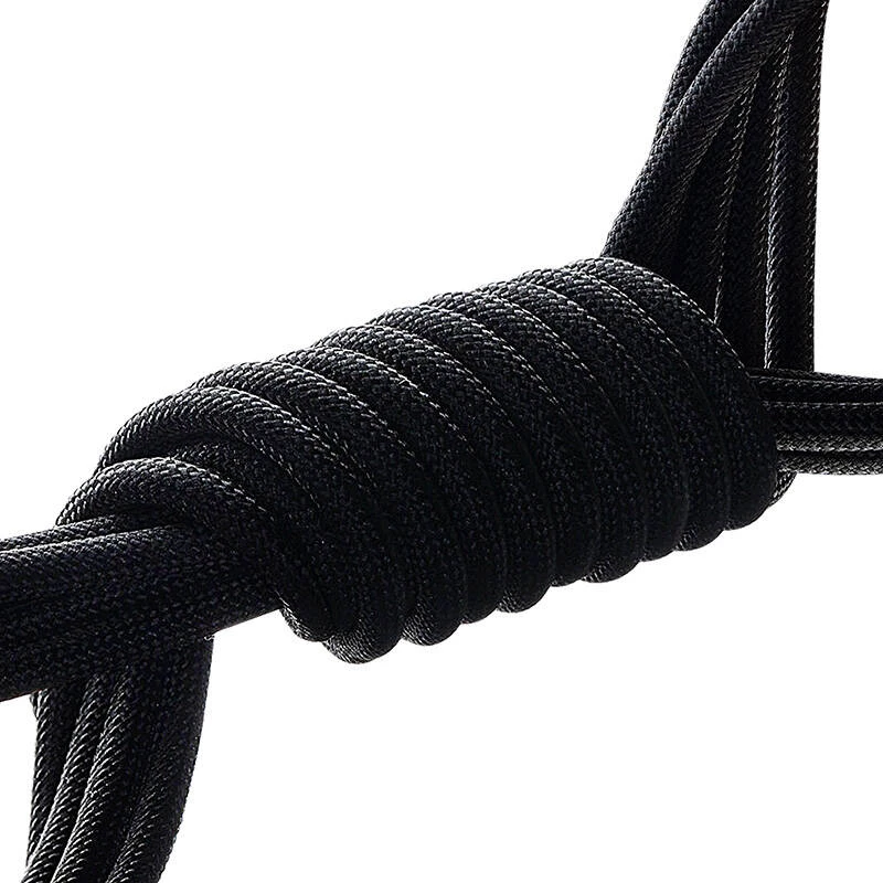 Kabel USB-C do USB-C Baseus Tungsten Gold 100W 1 m, czarny, nylon