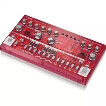 Behringer TD-3-SB Syntezator linii basowej czerwony transparent