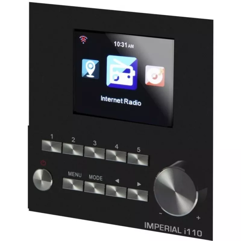DABMAN i110 WLAN-Internet-Radio + Media-Player-Funktion. Wood