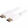 Sharkoon Adapter kabel Displayport 1.2> HDMI 4K Biały 3 Meter