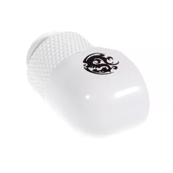 Akcesorium chłodzące BitsPower BP-DW90R — mosiężne białe, wymiary 18×18×31,8 mm