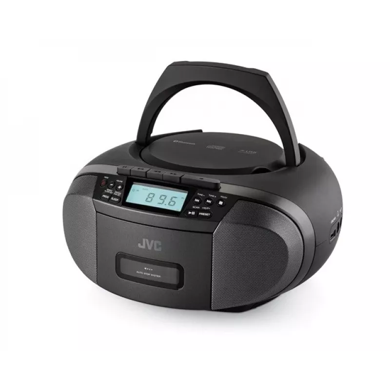 Radio player JVC RC-E444B Czarny z odtwarzaczem CD i tunerem FM
