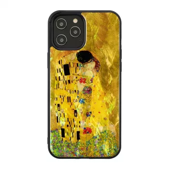 Etui ochronne iKins do Apple iPhone 12 / 12 Pro — czarne