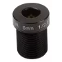 AXIS - Obiektyw CCTV - stała ogniskowa - stała przysłona - 9,1 mm (1/2,8) - złącze M12 - 6 mm - f/1,6 (opakowanie 10 szt.) - do AXIS P3904-R M12 sieciowy Camera, P3905-R M12 Netw